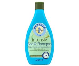 Penaten Intensiv Baby Bath & Shampoo 400ml Paraben Free Sensitive Skin 2-in-1