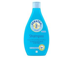 PENATEN Shampoo (400 ml), particularly gentle cleansing and nourishing baby shampoo, specially developed for newborns, without parabens, sulphates and dyes, gently cleanses and without tears