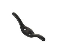 Penbrice Interiors Black Cleat Hook for Roman Corded Blinds Cord Holdfast
