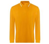 PENCARRIE AWDis Long Sleeve Tipped 100 Polo Shirt JP103