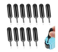 Pence & Moon Collective 12 Pcs Address Blocker Stamp, Identity Theft Protection Roller Stamp, Confidential Roller Stamp, Stamp Roller Ink Replacement (Black)