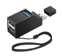 Pence & Moon Collective 1Pcs Mini Usb Adaptors Multi Ports (1x USB 3.0, 2x USB 2.0), USB Splitter Extension Adapter for Laptop, USB Flash Drives, Mobile HDD, and More Port Device