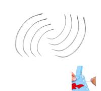 Pence & Moon Collective 8PCS Curved Needle Set 2" 2.5" 3" 3.5" Curved Needles Curved Sewing Needles for Leather, Weaving, Carpet Repair