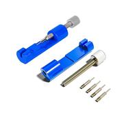 Pence & Moon Collective Watch Link Removal Kit, Portable Link Remover Kit For Watches With A Quality Watch Link Removal Tool, 3 Extra Pins, Aluminum Spring Bar Remover-Easy To Use (Blue)