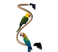 Pench Stand Toy, Parrot Perch Stand | Adjustable Suction Cup Penca - Bird Boxes Accessories, Portable Grinding Training Toys for Small and Medium Birds