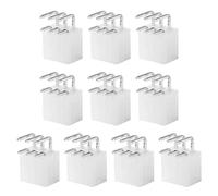 PENCHEAK 10pcs 6-pin Connector Power Looper for Miner S9 L3 DR3 T9 Z11 Z9 B7 A4 A9 M3 Z1PRO Eibt E10.2 Coaxial Power Holiday Living Nest Thermostat Christmas Tree Wire Plug Female for Lights