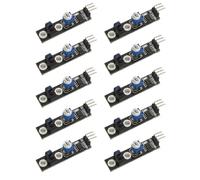 PENCHEAK 10pcs KY033 Line Tracking Sensoring Module with Adjustable Sensitivity for Robot Navigation for Electronics Car Automation Robotics Line Follower