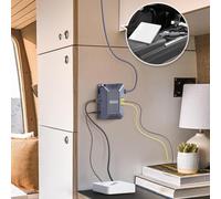 PENCHEAK 150W Passive Gigabit Injecting With 12V Splitter For Link Miniture Dishy Protections Systems Gigabit Ethernet Injector