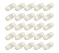 PENCHEAK 25pack Fashion Double Rings Fishing Signals Bells Glowing for Bites Detection Various Environment Lake Fishing Bells