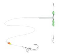 PENCHEAK 28-50mm Fishing Hook and Line Saltwater Fish on Shrimp Back Long Casting Float Tackle Saltwater Equipment