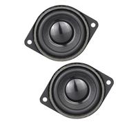 PENCHEAK 45mm 1.75inch Full Loudspeaker 4Ohm 5W Metal Enhanced Durability for Multimedia Devices Natural Rubber Edged and Double Ears