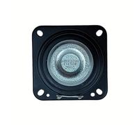 PENCHEAK 50MM Square Frame Loudspeaker Driver 10W Power Neodymium Magnets Design for Multimedia Projects Clear Sound Reproduction Square Rubber Border Lecturer
