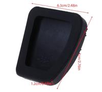 PENCHEAK Car Rest Brake Accelerator Clutch Pedal Rubber Pads For Mercedes Sprinter Vito Viano