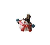 PENCHEAK Christmas Theme Resin Ornament Snowman Santa Figurines For Home And Offices Decoration Ornament Decoration