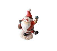 PENCHEAK Christmas Theme Resin Ornament Snowman Santa Figurines For Home And Offices Decoration Ornament Decoration