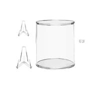 PENCHEAK Clear Acrylic Display Case Golfs Ball Display Case Clear Holder for Golfs Balls Baseballs Tennis Balls Coin Ball Storage Box