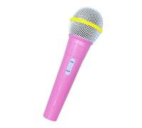 PENCHEAK Colorful Microphone Toy Model Hosting Interviews Stage Plays Festive Microphone