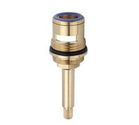 PENCHEAK Drips Resistant Faucet Valves Replacement Brass Ceramic Stem Disc Cartridges Hot And Cold Water Spool Easy To Install Drips Resistant Faucet Valves