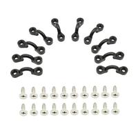 PENCHEAK Durability Nylons Deck Rings with Stainless Screws for Secure Kayaks Canoes Cargo and Fishing Gear Organization Nylon Bungee Deck Tie Down Pad Eye