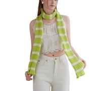 PENCHEAK Elegant Chinese Scarf Lotuses Stripe Knited Comfort Unisex Fashion Accessory For Fashion Consciousness Women Polyester Fiber