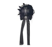 PENCHEAK Fashion Top Hat And Rose Hair Clip Stylish Halloween Head Accessory For Cosplay And Various Occasion Fashionable Gothic Gear