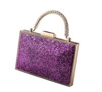 PENCHEAK Fashionable Gold Sequined Crossbody Bag With Single Strap And Top Handle Shoulder Bags For Elegant Evening Outfits Single Strap Handbag