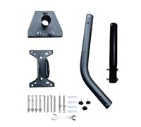 PENCHEAK Heavy Duty Mounting Set for Standard Dish for Internet Set Satellite Easy Installation Metal Pipe Adapter Communication Accessories