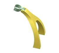 PENCHEAK Holder for Practice Rounds, Portable Stand Keeps Raised Off Turf During Training and Course Practice Golf Holder Stand Portable Golf Rest Training Clip on Course Aid Upright