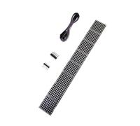 PENCHEAK LED Dot Display Board with Eight Section Layout | 8x8 PCB Display Panel, Cable, and Header Pins for Prototype Output and Learning Builds
