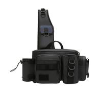 PENCHEAK Multifunctional Fishing Tackle Bag Multi-Pocket Tackle Storage Backpacks Water-Resistant Crossbody Bag Fishing Pack