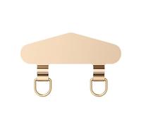 PENCHEAK Multipurpose Stainless Phone Sticker Pad Holder Clamp with Chain for Everyday Use Active Secure Fastening Portable Phone Lanyard