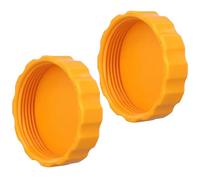 PENCHEAK Of 2 Permanent PVC Pool Filter Drain Canopies for Sand Compressors Easy Installation Tall Observability Lemon Plan Pool Filter Drain Hat