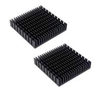 PENCHEAK Radiator Solution 60x60x15mm Aluminum for Electronic Devices IC and LEDs Cooling with Thermal Adhesive Thermal Tape Heatsink