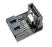 PENCHEAK SATAs 7Pin To 7Pin SATAs Hard Disk Drives For Raids Adapter With 7Pin Power Port When Using SATAs Hard Disk On SATAs Motherboards Adapter