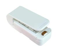 PENCHEAK Small Heat Sealer For Snacks Bags Food Preservations Tool ABS Texture For Students And Travelers Snacks Preserver