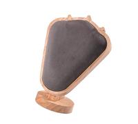PENCHEAK Sophisticated Accessory Display Stand Versatile Jewelry Display Stand With Goat Horns Designs Rubberwood Crafted Rack Designers Jewelry Organizers