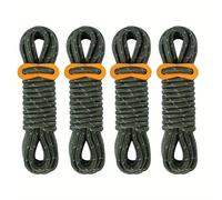 PENCHEAK Strong 5mm Meditative Tent Guyline with Permanent Observability & Air Cord for Secure Outdoor Shelter Backpacking Meditative Air Cord