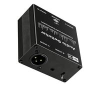 PENCHEAK Studio Passive Sound Selectors Sound Source Switcher for Quick Mics and Line Levels Signals Switching Easy to Use Professional Indication Change