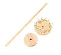PENCHEAK Stylish Sturdy Wood Necklace Display Holder Portable Home Accessory For Keeping Jewelry Organized And Accessible Jewelry Display Stand