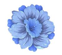 PENCHEAK Unique Flower Designs Rug 31.5x31.5inch Floor Carpets Comfortable Soft Touches Durability For Modern Space Living Room Mats