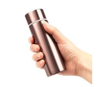 PENCHUAN Stainless Steel Water Bottle, 150 ml Mini Coffee Thermos Bottle, Bottle for Hot Drinks, Portable Small Thermos Bottle, Drink Water Bottle, Insulated Cup Drinks Water Bottle (Rose Gold)