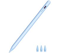 Pencil 1st Generation for iPad 2025-2018, HATOKU Digital Pens for Tablet with Tilt Sensitivity & Palm Rejection Magnetic Pencil for iPad 6-11, Air 3-5/M2/M3, Pro 11/12.9"/13" M4, Mini 5-6 (Blue)