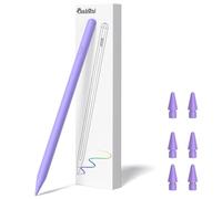 Pencil 2nd Generation for iPad 2018-2024 Released Model 8 Mins Fast Charge Stylus Pen Compatible with iPad Pro 11"/12.9"/M4, iPad Air 3/4/5/M2,iPad mini 7(A17 Pro/6/5 Gen, iPad 10/9/8/7/6 Purple