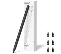 Pencil 2nd Generation for iPad 2018-2024 Released Model 8 Mins Fast Charge Stylus Pen Compatible with iPad Pro 11"/12.9"/M4, iPad Air 3/4/5/M2,iPad Mini 7(A17 Pro/6/5 Gen, iPad 10/9/8/7/6 Black