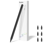 Pencil 2nd Generation for iPad 2018-2024 with Magnetic Wireless Charging Compatible with Apple iPad Pro 13”(M4)/12.9”/11”,iPad Air 6(M2)/5/4/3,iPad mini 7(A17 Pro)/6/5,iPad10/9/8/7/6 Black