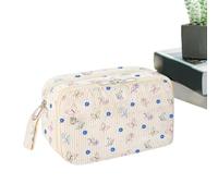 Pencil Attack - Aesthetic Pen Organizer with Zipper Compartments | Storage for Cosmetic Pencil Craft Supplies, Travel Accessory for Students, b, Se référer au descriptif, Refer to description