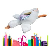 Pencil Bag Cute - School Pencil Case Animal Pen Pouch | Pen Holder Storage Bag Plush Organizer for College School Adults Work Girls Boys Student Birthday Home