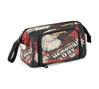 Pencil Bag Large Capacity Kids Pencil Case with Zipper Cases with Pencil Holder for Girls High School Oil Painting Feeling Cute Cat
