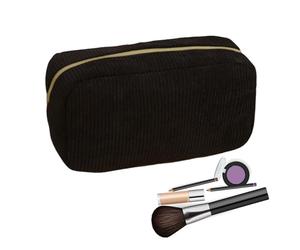 Pencil Bag - Stylish Everyday Storage and Efficient Item Management, Pen Manufacturer Pencil Bag | Corduroy Pencil Case Pouch for Studies or Daily Activities, black, see description, See description