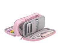 Pencil Bags with Zipper, Pencil Pouch, Pencil Case Pouch, Pencil , 23x7x10.5cm/9.06x2.76x4.13 inches Polyester Pencil Case Pouch, Handheld Stationery Bag, Multi-Layer Polyester Pencil Pouch